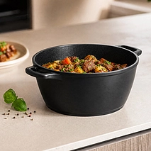 Кастрюля из литого алюминия 3 л / 22 х 11 см Cook pro