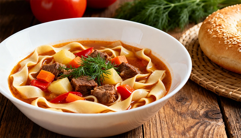 Лагман: рецепт домашнего приготовления