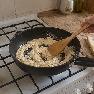 Зачем обжаривать муку?