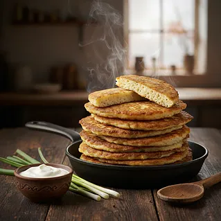 Картофельные драники: лучший рецепт на сковороде (пошагово)