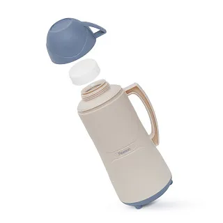 Термос для чая 1 л (стеклянная колба / пластик) арт. 19851