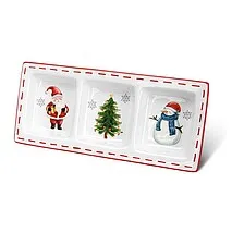 Менажница 31,5 см Merry Christmas арт. 0377
