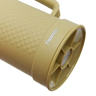 Термос для кофе 600 мл пластиковый со стеклянной колбой арт. 19853