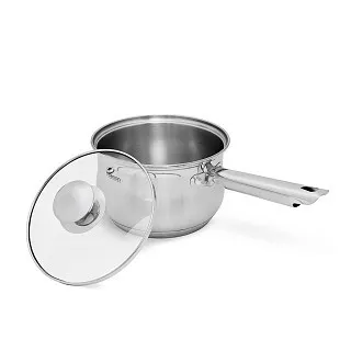 Ковш индукционный 16 см / 2,1 л с крышкой Felina (нерж. сталь)