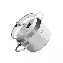 Кастрюля со складными ручками 3,5 л / 20 см Avelin (нержавеющая сталь)
