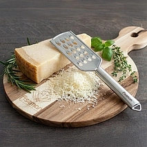 Терка крупная из нержавеющей стали с ручкой 25 см Bergamo арт. 1273