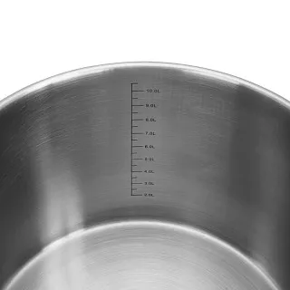 Кастрюля из нержавеющей стали 28 см / 11,1 л Esaad