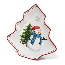 Сервировочное блюдо 24 см Merry Christmas арт. 0371