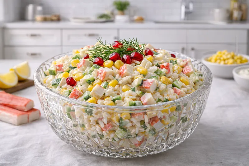 Крабовый салат: рецепт на все времена 