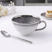 Кружка фарфоровая 220 мл Elegante gray арт. 13457