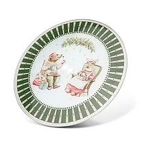 Блюдо вращающееся 32 см (стекло) Miracle