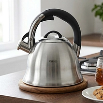 Чайник для плиты 2,8 л из нержавеющей стали Veda