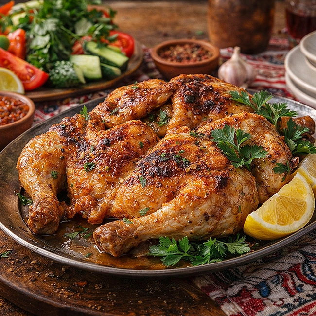 Цыпленок табака: рецепт с хрустящей корочкой