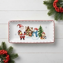 Блюдо сервировочное 34 см Merry Christmas арт. 0373
