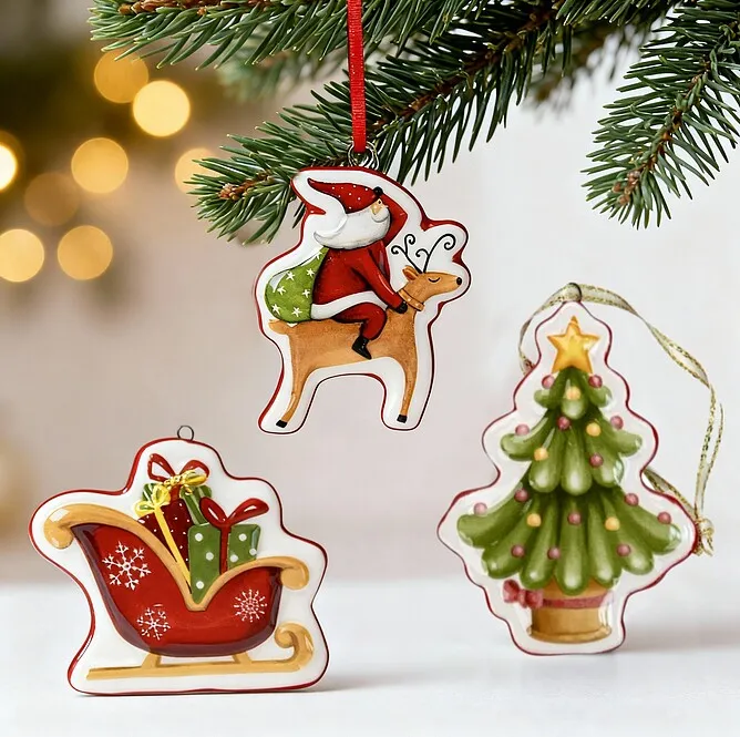 Новогодние ёлочные игрушки