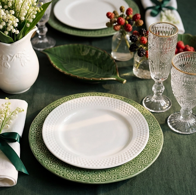 Весенняя сервировка