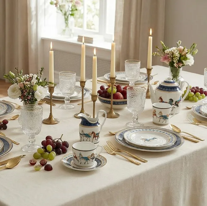 Коллекция фарфоровой посуды Derby