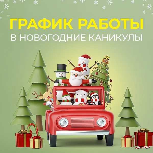 Доставка заказов в новогодние каникулы