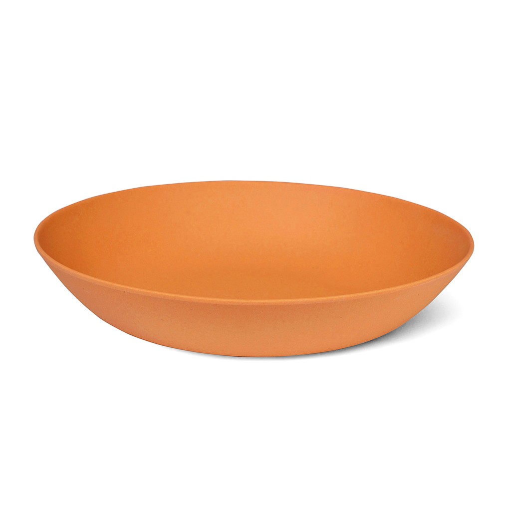 Глубокая тарелка оранжевая 22см