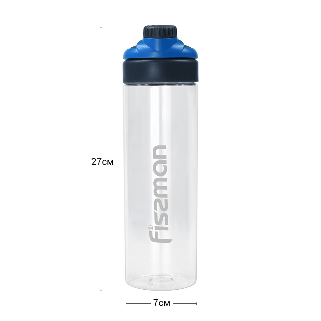 Бутылка для воды пластиковая 945мл / 27см