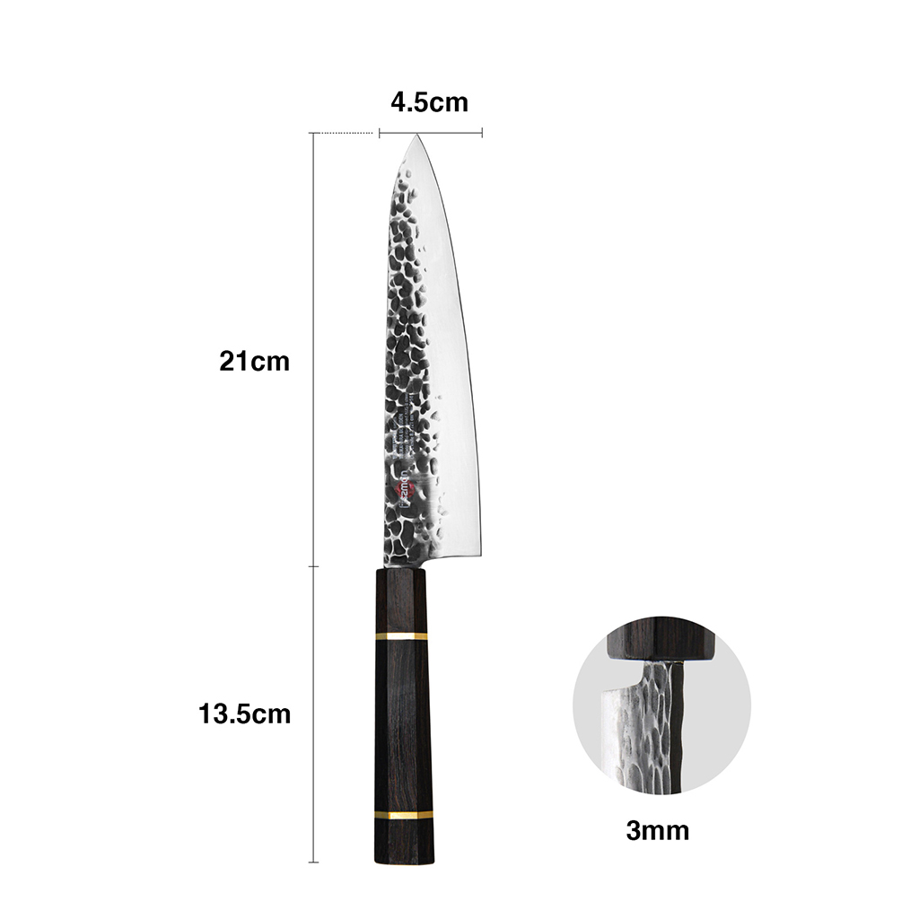 Нож поварской 21 см Kensei Bokuden