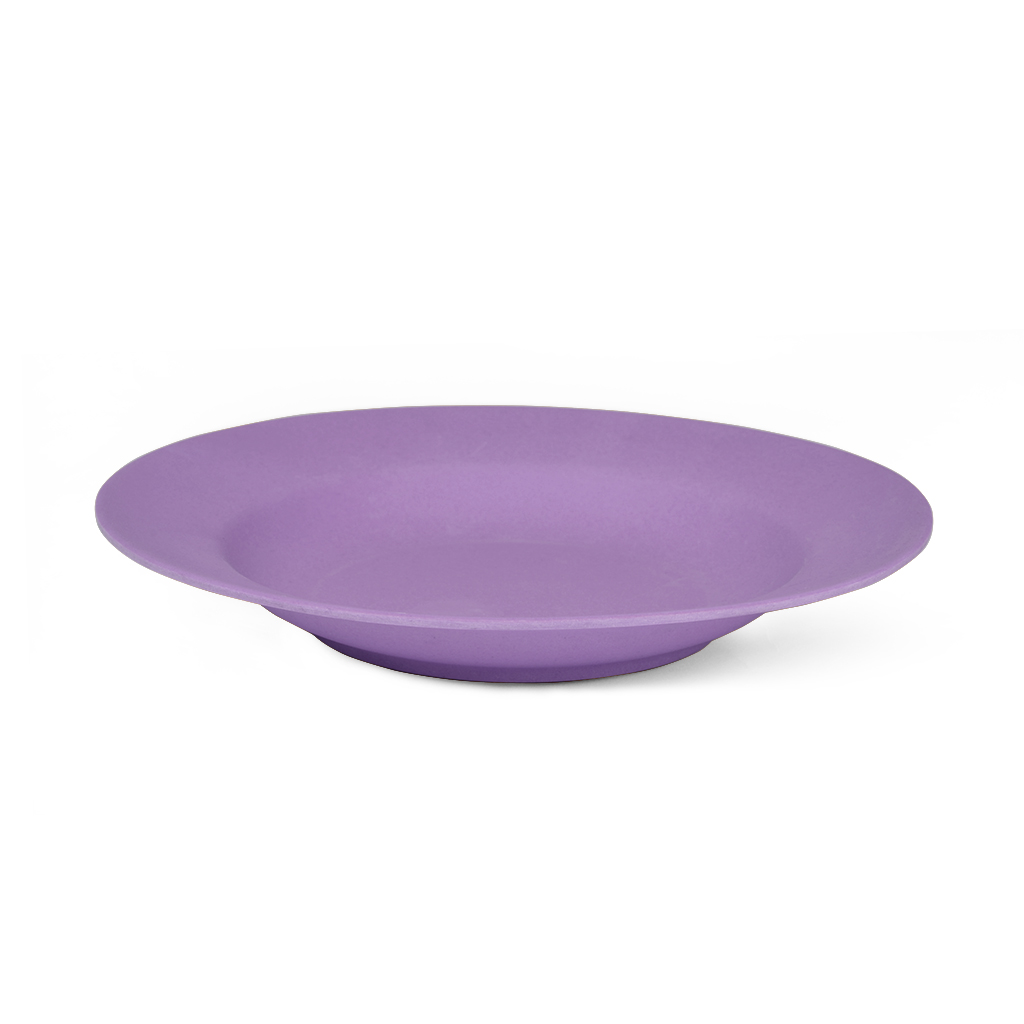 Глубокая тарелка фиолетовая 23см