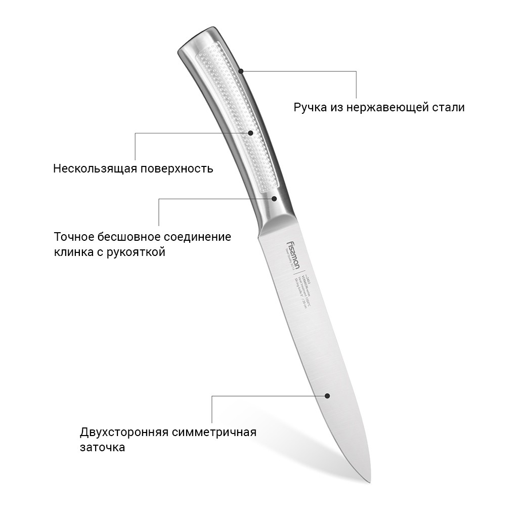 Нож гастрономический Vermion 20см
