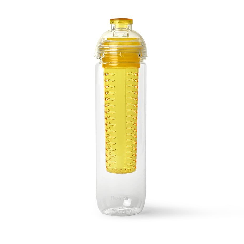 Бутылка для воды пластиковая со съемным фильтром 800мл