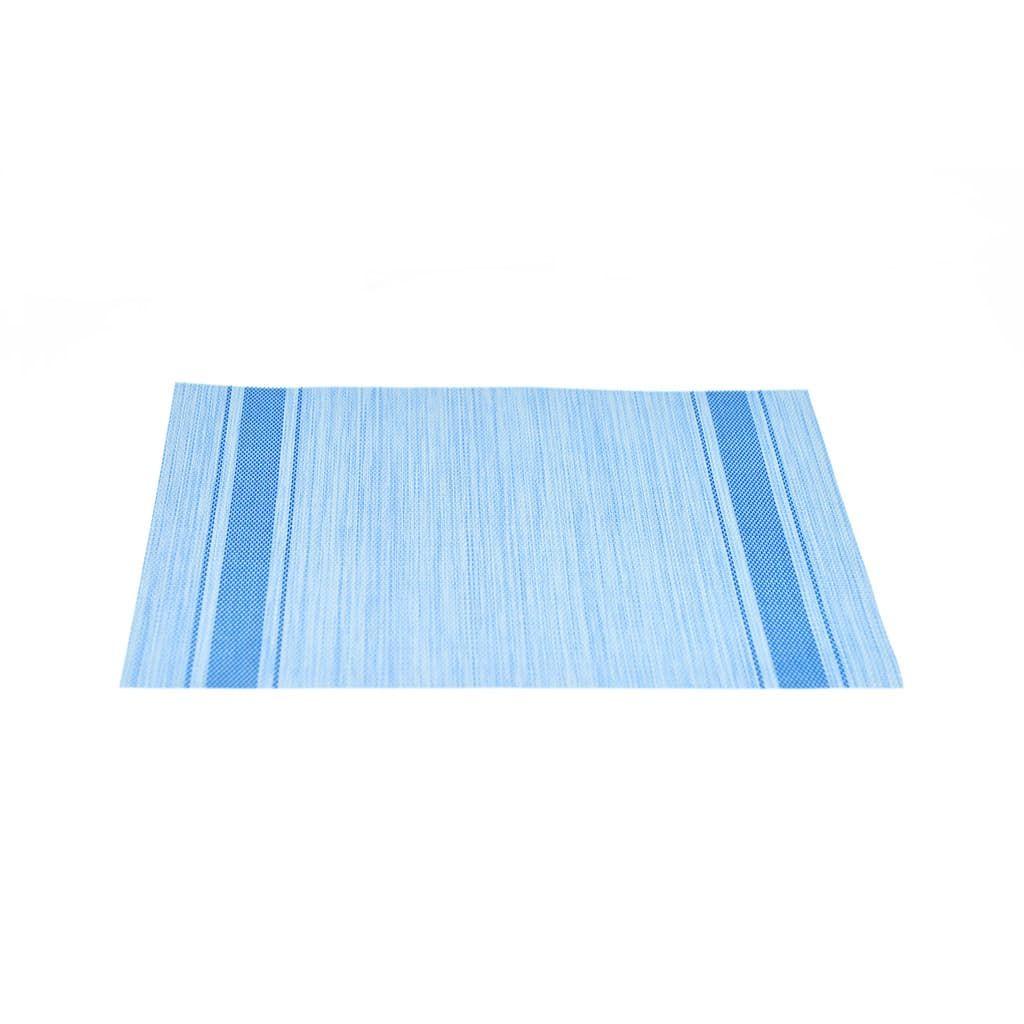Комплект ковриков для сервировки стола Голубой 45x30см (4шт)