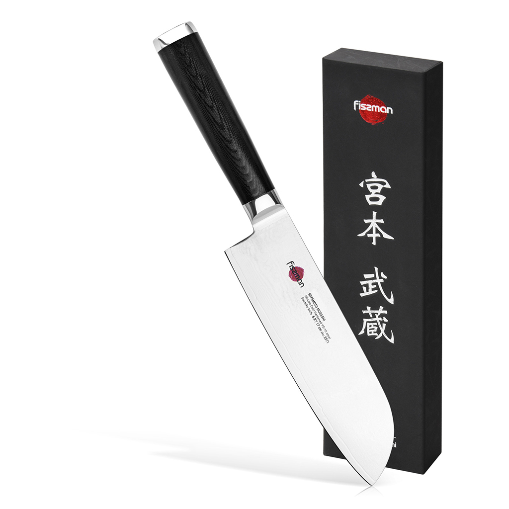 Нож сантоку Kensei Musashi 17см