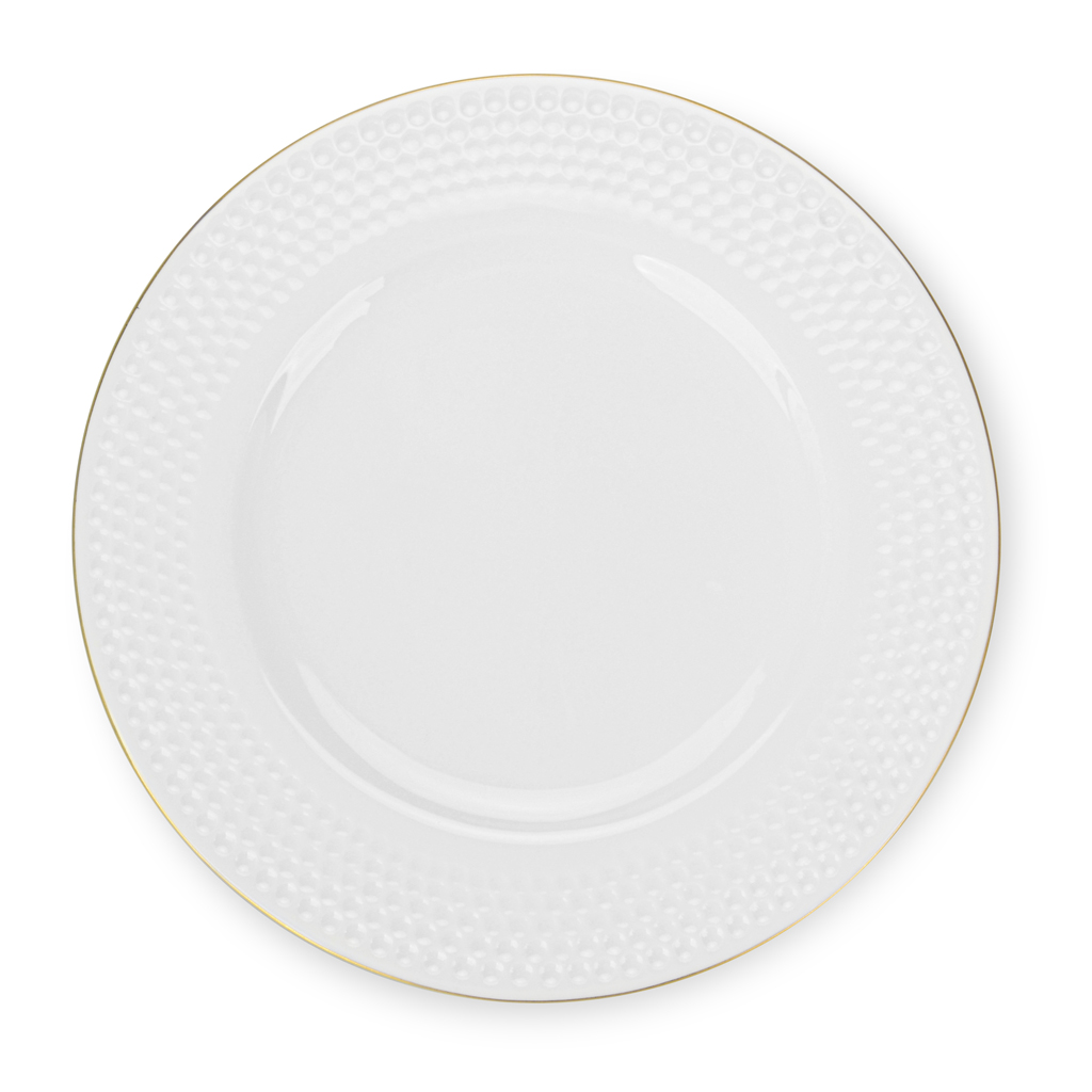 Набор тарелок 2шт из костяного фарфора Noemi 25см