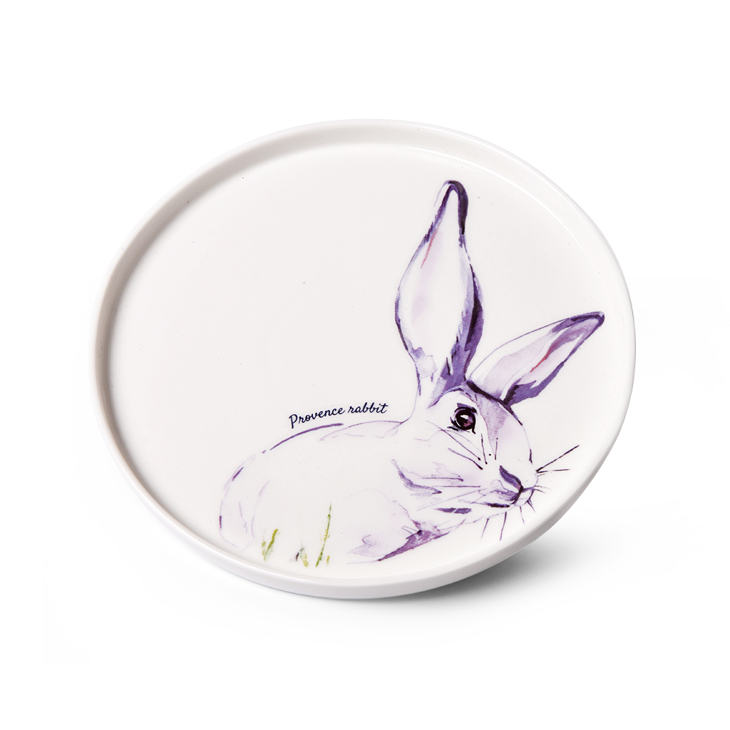 Тарелка из фарфора Provence rabbit 20см
