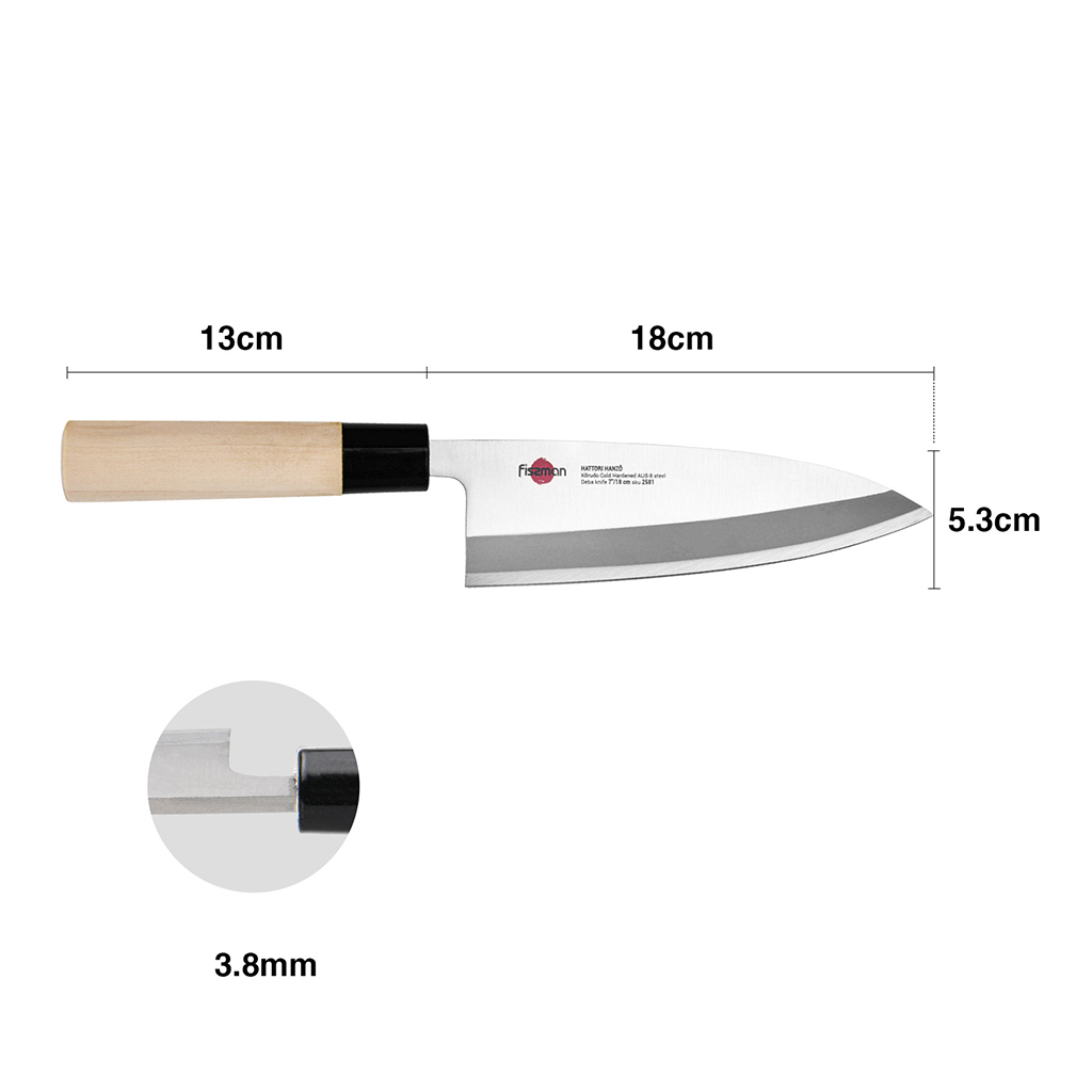 Нож деба Kensei Hanzo 18см