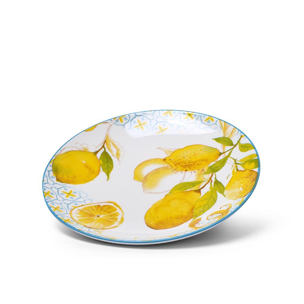 Набор тарелок 4 шт / 20,4 см фарфор Capri