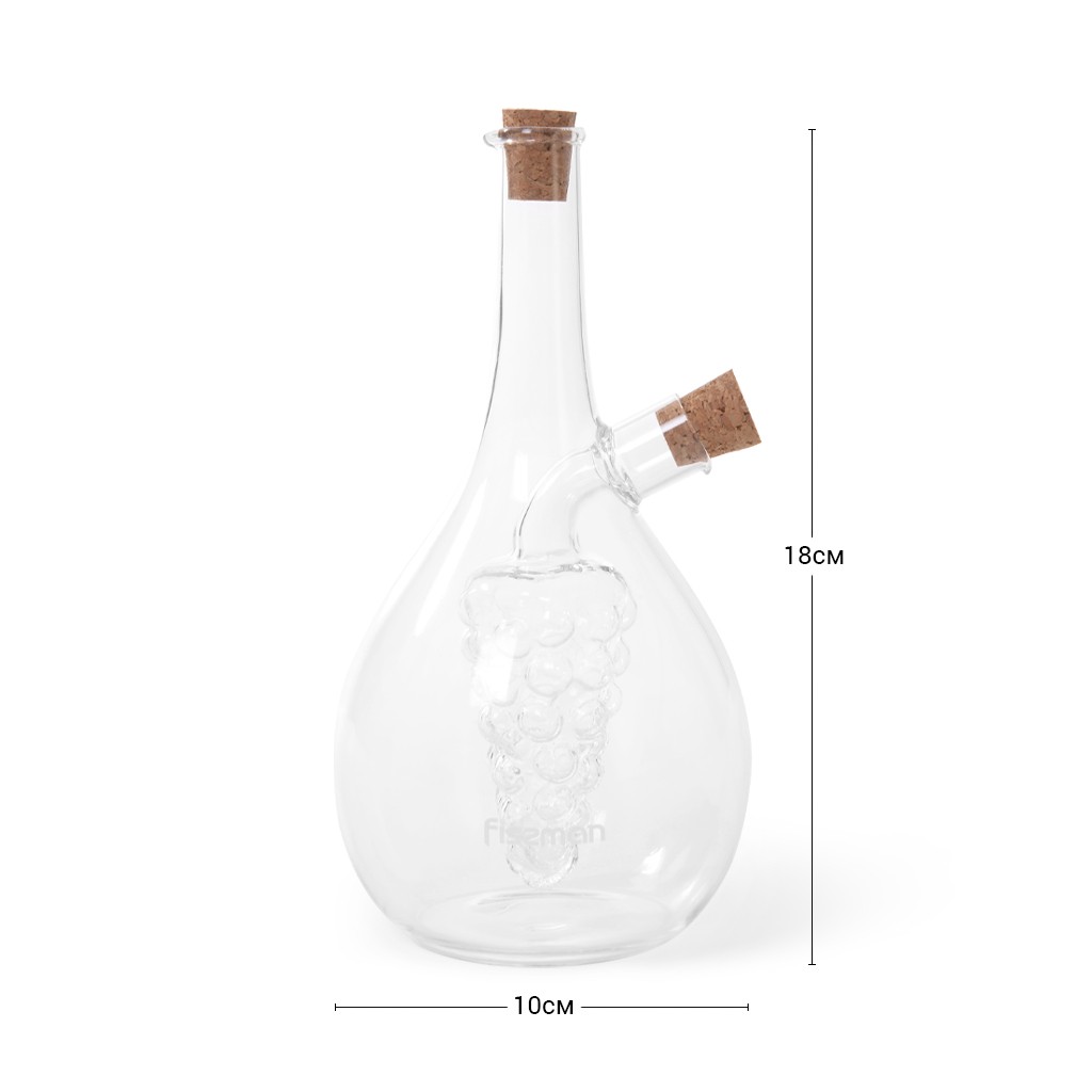 Бутылка стеклянная для масла и уксуса 40/450мл