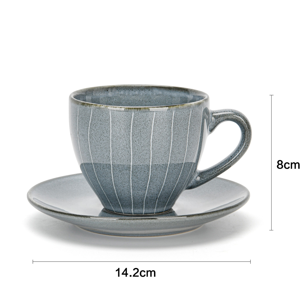 Чайная пара JOLI чашка 220мл; блюдце 14,2см
