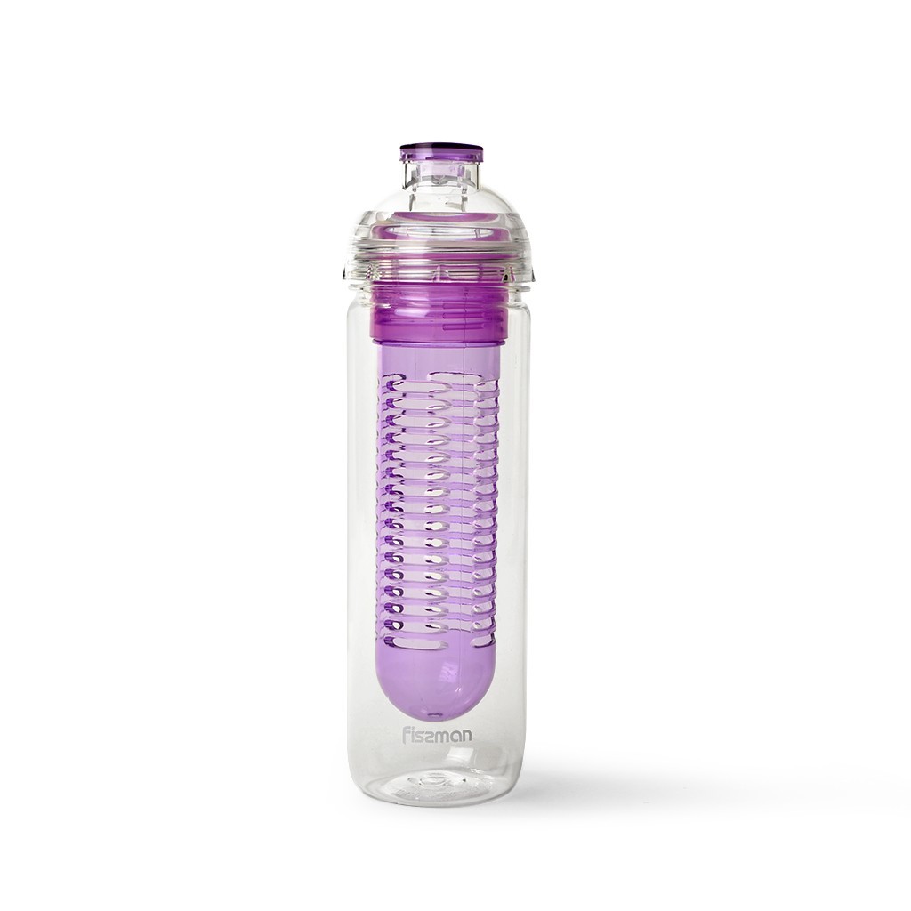 Бутылка для воды пластиковая со съемным фильтром 500мл