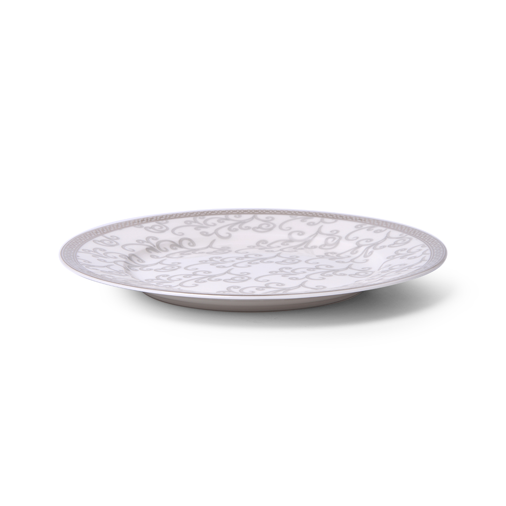 Тарелка плоская PLATINA 21см фарфор