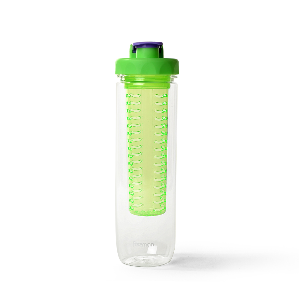 Бутылка для воды пластиковая со съемным фильтром