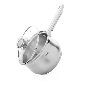 Ковш индукционный 16 см / 2,1 л с крышкой Felina (нерж. сталь)