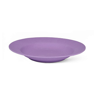 Глубокая тарелка фиолетовая 23см