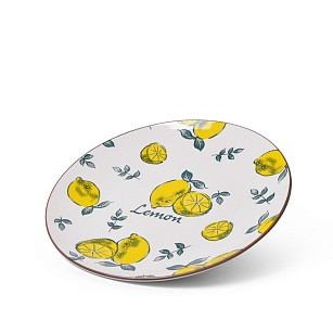 Тарелка фарфоровая 26,5 см Limoncello