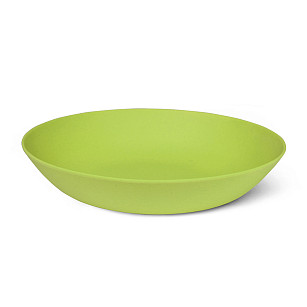 Глубокая тарелка зеленая 22см