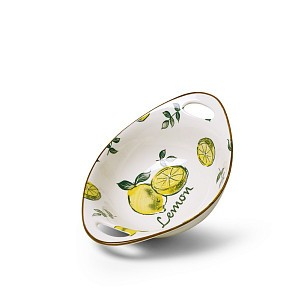 Блюдо фарфоровое 21,5 см Limoncello