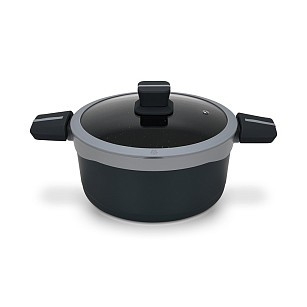 Кастрюля из литого алюминия 24 см / 4,5 л, индукция Luxuria