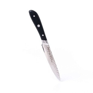 Нож универсальный 13 см Hattori hammered