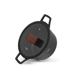 Кастрюля из литого алюминия с антипригарным покрытием D 24 см H 12 см 3,9 л Filomena