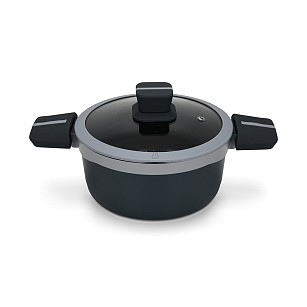 Кастрюля из литого алюминия 20 см / 2,5 л, индукция Luxuria
