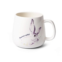 Кружка фарфоровая 400 мл Provence rabbit