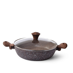 Сотейник с антипригарным покрытием 26 см / 2,85 л индукция Magic brown